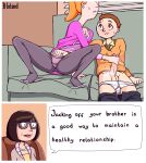  brother_and_sister family_sex masturbation morty_smith rick_and_morty summer_smith under_table 