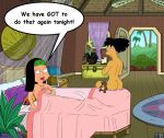  american_dad amy_wong ass crossover futurama hayley_smith nude 