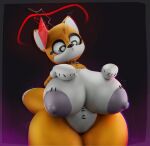 big_ass big_breasts big_thighs boyfriend_(friday_night_funkin) friday_night_funkin friday_night_funkin_mod only_female sonic_the_hedgehog_(series) tails_doll thick thick_thighs