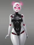  ai_generated bodysuit breasts joints looking_at_viewer mecha mechanical mechanophilia pink_eyes robot robot_girl robot_joints 