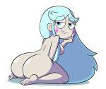 1girl ass big_ass breasts feet female_only grimphantom moon_butterfly nude round_ass solo_female star_vs_the_forces_of_evil