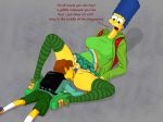 child marge_simpson pussylicking rod_flanders shota shotacon spread_legs tagme the_simpsons yellow_skin