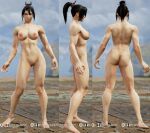 alluring ass athletic_female back completely_nude_female female_abs fit_female kunoichi nude soul_calibur soul_calibur_ii soul_calibur_iii soul_calibur_vi taki taki_(soulcalibur)