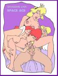 ace ace_(space_ace) crossover dragon&#039;s_lair karstens kimberly kimberly_(space_ace) penis princess_daphne reverse_cowgirl_position space_ace tagme vaginal