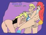 ace ace_(space_ace) crossover dragon&#039;s_lair karstens kimberly kimberly_(space_ace) penis princess_daphne space_ace tagme