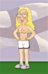 breasts erect_nipples family_guy glasses meg_griffin no_bra shorts tabbypurrfume topless
