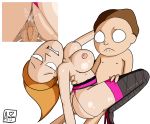  cum incest morty_smith rick_and_morty summer_smith 