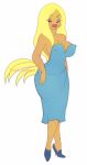 animated big_breasts canary_(bird) furry gif goldie_pheasant inusen nude_female on/off pussy rock-a-doodle undressing