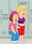 connie_d&#039;amico family_guy fingering meg_griffin orgasm pussy_juice pussy_juice_stain vaginal_fingering yuri 
