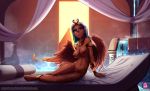 1girl breasts female friendship_is_magic humanized looking_at_viewer my_little_pony nude somnambula sugarlesspaints winged_humanization wings