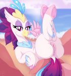  1girl anus female friendship_is_magic hasbro hippogryph hippogryph_girl looking_at_viewer mlp mlp:fim mlpfim my_little_pony my_little_pony:_friendship_is_magic my_little_pony:_the_movie_(2017) my_little_pony_&#039;n_friends my_little_pony_friendship_is_magic my_little_pony_the_movie nude pussy queen_novo queen_novo_(mlp) tail 