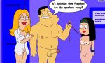  american_dad breasts erect_penis francine_smith hayley_smith nipples nude shaved_pussy stan_smith tan_line thighs 