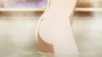 16:9_aspect_ratio 1girl ass back bare_back bath bathing blush breasts brown_eyes brown_hair completely_nude completely_nude_female gif hair_between_eyes j.c._staff low_resolution misaka_mikoto nude nude_female official_art screencap short_hair sideboob teen teen_girl teenage teenage_girl teenager to_aru_majutsu_no_index young