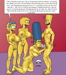 ahegao bart_simpson big_breasts breasts fellatio incest lisa_simpson maggie_simpson marge_simpson masturbation nipple_pinch nude oral pussy shiny smile the_fear the_simpsons yellow_skin 