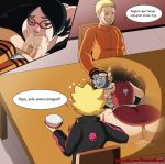 1_female 1_female_human 1female 1girl 2_male_humans 2_males 2boys 2male_humans 2males age_difference all_fours anus ass bandage bandaged_arm bandages big_ass big_breasts big_penis black_eyes black_hair black_jacket blonde_hair boruto:_naruto_next_generations boruto_uzumaki breasts cheating cheating_husband closed_eyes cock_hungry demonroyal denial eyebrows eyelashes father father_&amp;_son father_and_child father_and_son fellatio forehead giant_ass giant_breasts giant_cock giant_penis gigantic_ass glasses hand_on_another&#039;s_head hand_on_another&#039;s_thigh hand_on_head hand_on_thigh hands_on_another&#039;s_thighs hands_on_thighs hetero huge_ass huge_breasts huge_penis hyper_ass hyper_butt jacket large_ass large_butt large_penis mature mature_female mature_male mature_woman naruto naruto_(series) naruto_uzumaki netorare ntr oral oral_sex pussy red_clothes red_clothing red_glasses saliva_on_penis sarada_uchiha short_hair shoulders spanish spanish_language spanish_text sucking sucking_penis table teeth thick_penis translation_request under_boob under_table underboob vein veins veiny veiny_penis western_cartoon whisker_markings whisker_marks x-ray young_girl younger_male