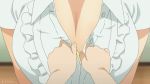  1girl boku_to_misaki-sensei bouncing_breasts bra cleavage female gif hentai huge_breasts misaki-sensei undressing 