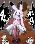  ami_matsuzaki animal_yokocho bukkake bunny_ears cum furry huge_penis issa iyo kenta large_insertion minus8 pain penis saliva stomach_bulge 