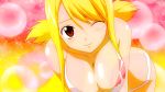  alluring breasts fairy_tail gif lucy_heartfilia teasing 