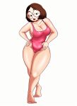  big_breasts family_guy glasses meg_griffin swimsuit thighs 