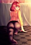  ass glasses pantyhose scooby-doo smile thighs velma_dinkley 