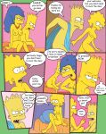  comic marge_simpson tagme the_simpsons yellow_skin 