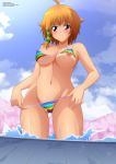  1girl bikini female female_only looking_at_viewer narumi_tanaka nipples solo standing yukino_memories zel-sama 