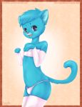  1boy anthro crossdressing femboy furry gay girly gumball_watterson male male_only no_humans panties trap 