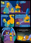  bart_simpson breasts homer_simpson marge_simpson the_simpsons yellow_skin 