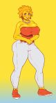  big_breasts breasts jay-marvel lisa_simpson solo the_simpsons yellow_skin 