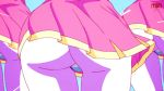  anime ass gif me!me!me! meme_(me!me!me!) panties shaking skirt 