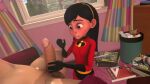  3d age_difference artist_request clothed_female_nude_male cum ejaculation handjob looking_at_penis loop male/female short_playtime solo_focus teen the_incredibles video violet_parr webm young 