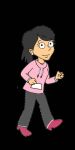    black_eyes black_hair black_pants clothed clothed_female goanimate help kim_possible not_naked not_porn pink_hoodie purple_shoes sophie 