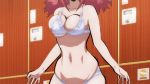 anime big_breasts cleavage cute gif keijo locker_room underwear