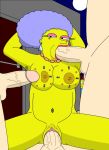  breasts infiniteblue jewelry patty_bouvier ralph_wiggum the_simpsons vaginal yellow_skin 