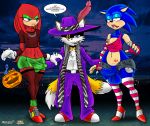  anthro blush breasts dickgirl doomington english_text femboy furry girly group knuckles_the_echidna male miles_&quot;tails&quot;_prower multi_penis multiple_penises penis pimp_hat sega small_breasts sonic_(series) sonic_the_hedgehog sonicharinezumi text wide_hips yaoi 