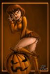  ass fernando_faria_(artist) glasses pumpkin socks solo sweater velma_dinkley 