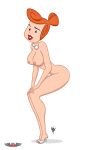1girl alex_hiro ass breasts nipples nude phillipthe2 solo_female the_flintstones wilma_flintstone
