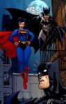  batman batman_(series) cape comic dave_mccaig dc dc_comics dexter_vines ed_mcguinness official_art superman superman_(series) tagme 