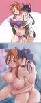  1girl 2_girls 2koma animal_ears areola big_breasts bite_mark black_hair blush bra breast_grab breasts clavicle comic completely_nude dog_girl dog_tail ear_licking eyepatch fingering grabbing groping high_resolution hugged_from_behind hugging huleito indoors inumimi licking lingerie long_hair medium_breasts minna-dietlinde_wilcke multiple_girls navel nipples nude one_eye_closed open_mouth panties red_eyes red_hair sakamoto_mio saliva shower_(place) strike_witches sweat tail tongue towel underwear vaginal_juices very_high_resolution wolf_ears wolf_girl wolf_tail world_witches_series yellow_eyes yuri 