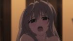  animated animated_gif blush breasts cleavage female gif implied_sex incest kasugano_sora lowres nipples yosuga_no_sora 