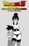  breasts chichi das_mutters&ouml;hnchen dragon_ball_z incest incestus_(artist) lingerie mother_and_son son_gohan stockings 