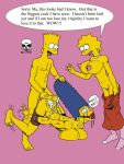  bart_simpson lisa_simpson marge_simpson the_fear the_simpsons yellow_skin 