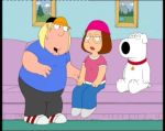  animated breasts brian_griffin chris_griffin family_guy gif glasses meg_griffin nipples no_bra small_breasts 