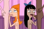  candace_flynn coltrane fellatio female_focus jeremy_johnson lenc male/female nude oral phineas_and_ferb stacy_hirano 
