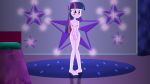  1_girl 1girl blush breasts covering_crotch equestria_girls female female_only friendship_is_magic long_hair my_little_pony nude solo standing twilight_sparkle twilight_sparkle_(mlp) 