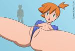 1_girl 1girl bikini female female_human human kasumi_(pokemon) misty misty_(pokemon) mostly_nude orange_hair pok&eacute;mon pokemon pussy 