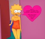  bottomless inviting_incest large_areolae lisa_simpson lisalover medium_breasts pubic_hair the_simpsons xmas 