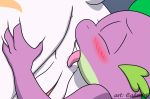  anilingus ass bedroom friendship_is_magic gif licking my_little_pony princess_celestia spike_(mlp) 