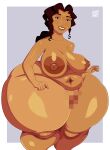 adultart_(artist) dat_ass gigantic_breasts hourglass_figure large_breasts