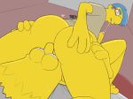  69 ass bart_simpson bed bottomless facesitting fellatio gay hand_on_ass heart idrewthis looking_back milhouse_van_houten nude oral penis saliva_trail sex the_simpsons yellow_skin 